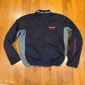 Men's Port Authority Black and Gray Jacket Promo Malibu boats